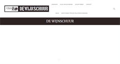 Desktop Screenshot of dewijnschuur.nl